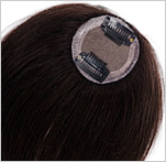 マルチに使える円形のヘアピース（